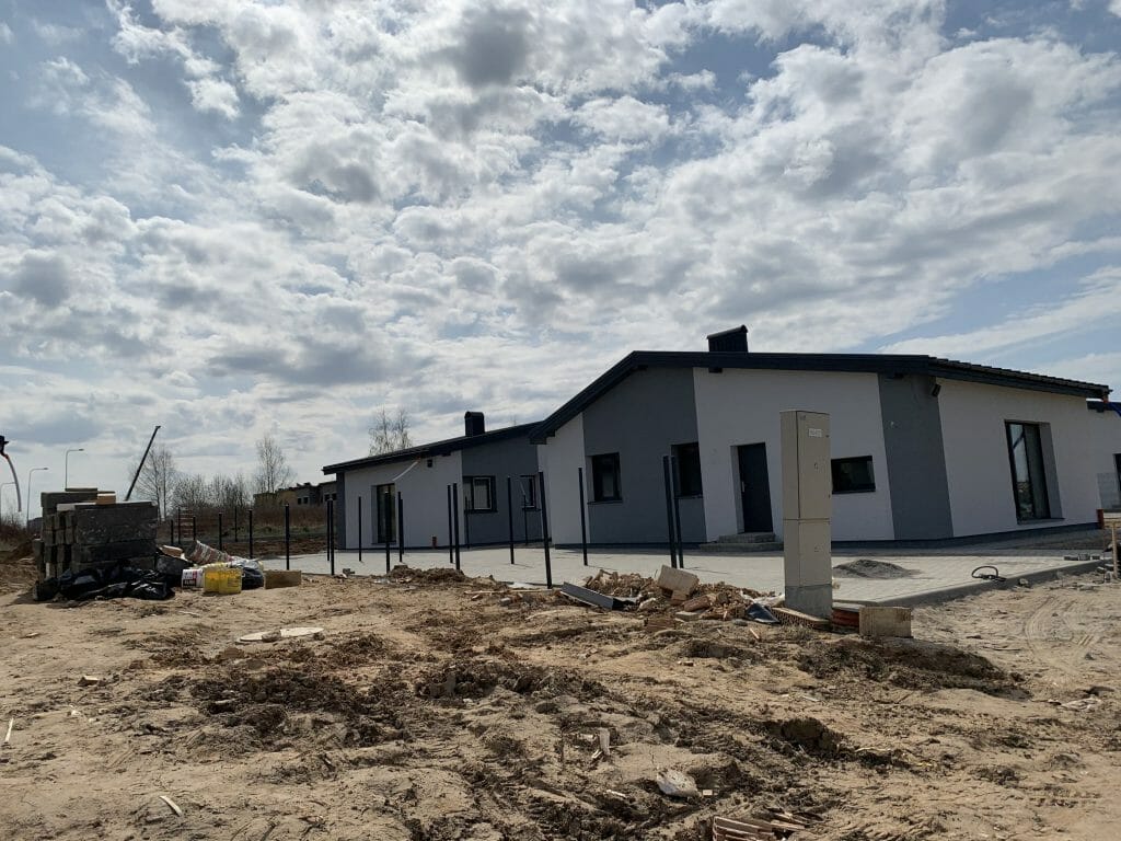 Giraitės terasos (Gervuogių g. 1, 2, 3, 5, 6, 7, 8, 9, 12 - 52 , Mėlynių g. 1, 1A, 2, 2A, 3, 3A, 4, 4A, 5, 5A - 26, 26A) - Private house community - construction photos