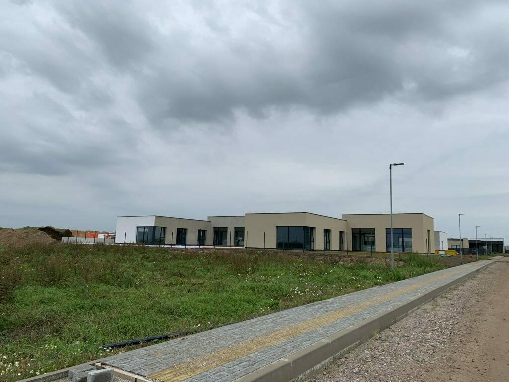 Šventapilis (Šventapilės g. 2, 4, 6, 8, 10, 12, 14, 16, 18, 20, 22, 24, 26, 28, 30, 32, 34, 36, 38, 40, 42, 44, 46, 48) - Private house community - construction photos