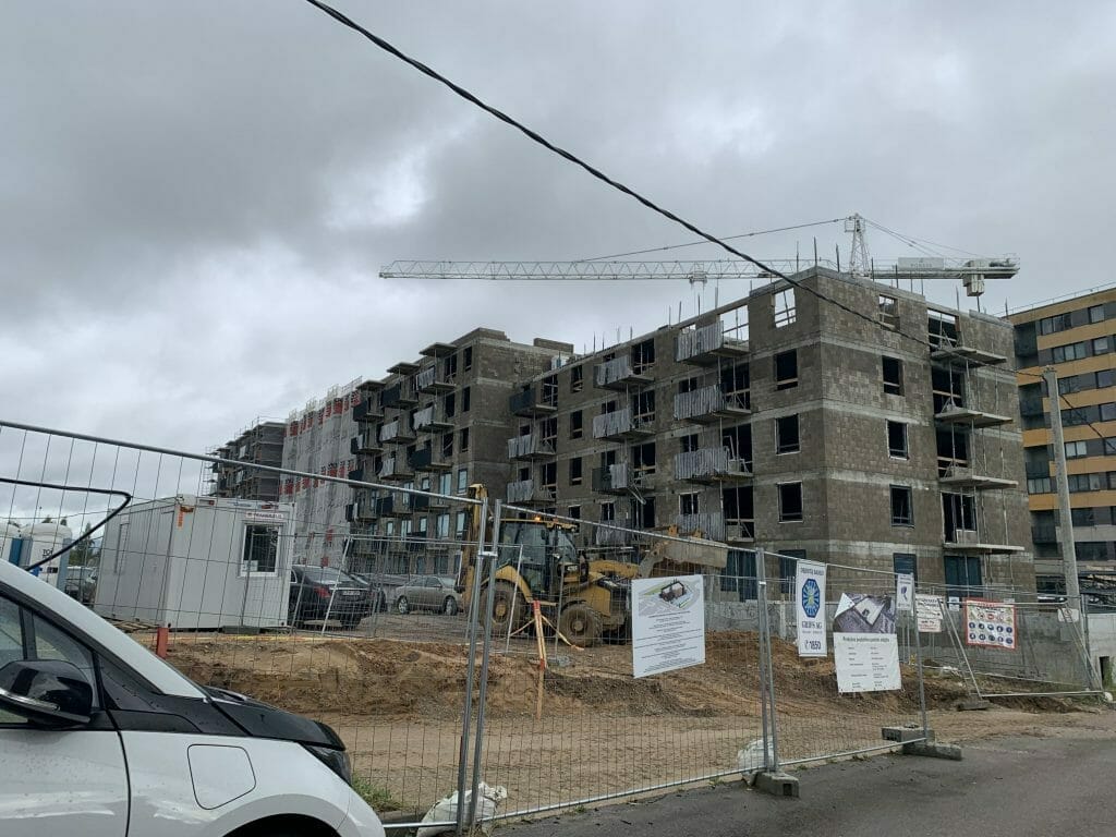 Vakarų Lėnas (Girulių g. 22) - Korterelamu - ehituse fotod