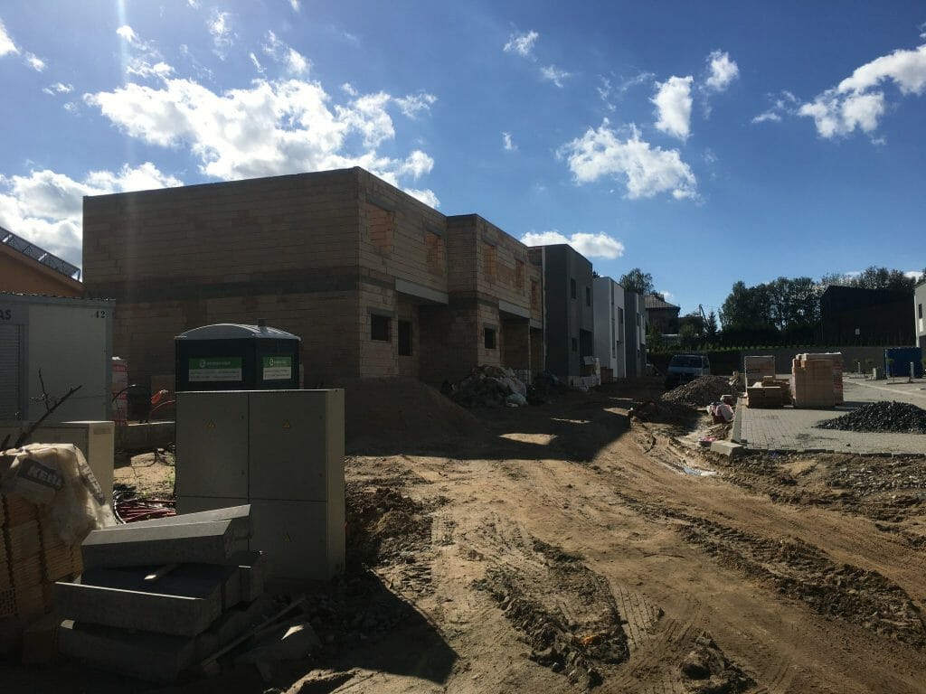 Džiaugsmo slėnis (Stasio Lozoraičio g. 35, 37, 39, 41, 45, 47, 49, 51) - Row housing - construction photos