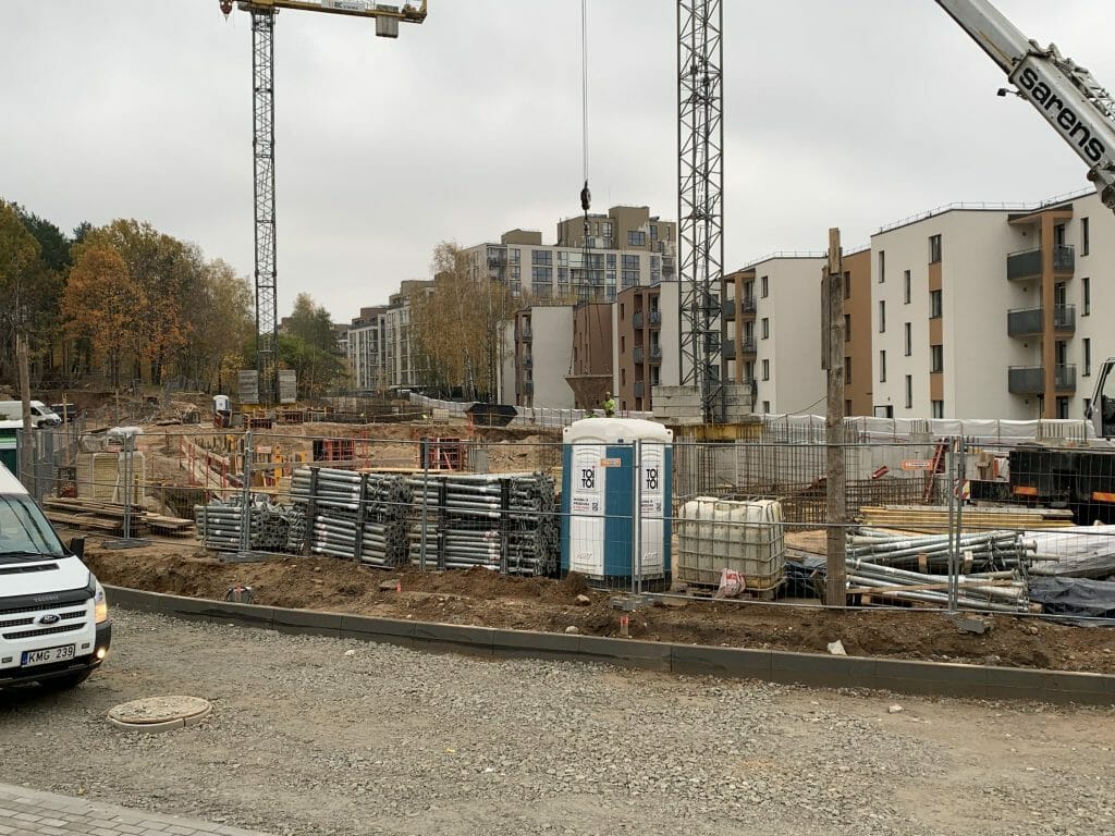 B Kvadratu (Bajorų kel. 29) (Bajorų kel. 29) - Multi apartment - construction photos