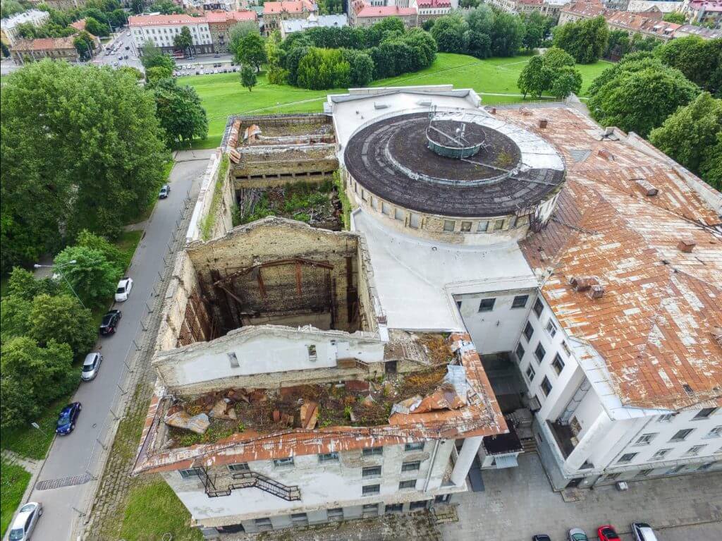 Nacionalinė koncertų salė "Tautos namai" (V. Mykolaičio-Putino g. 5) - Concert hall - construction photos