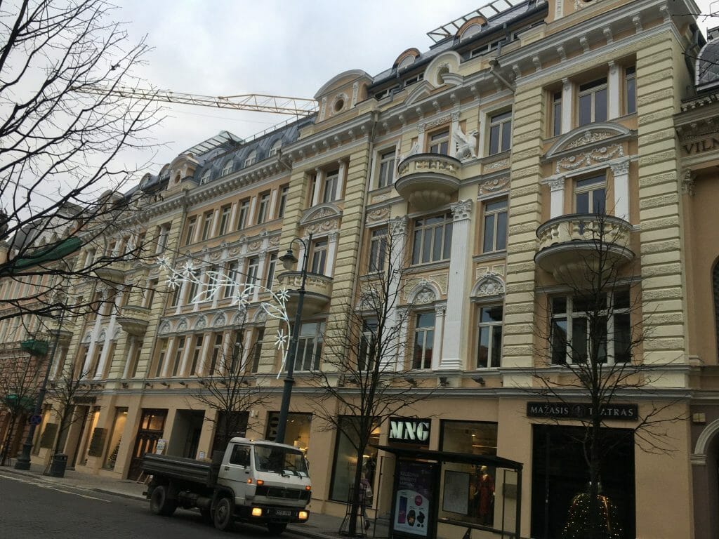 Gedimino 22 (Gedimino pr. 22) - Multi apartment - construction photos