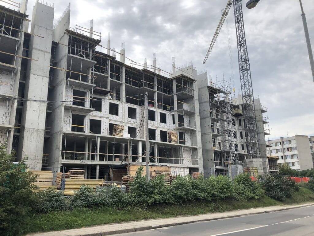 Lucky Homes (Gerosios Vilties g. 27) - Multi apartment - construction photos