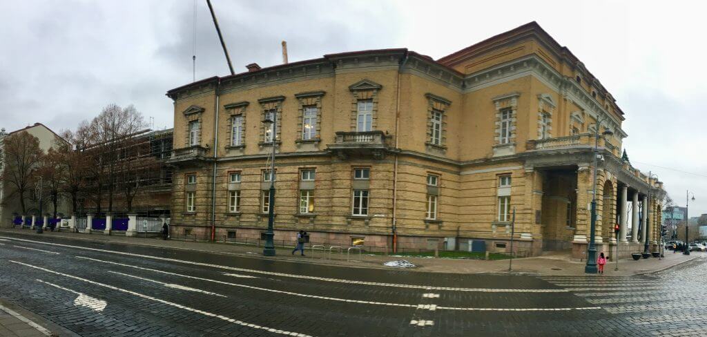 Vrublevskių bibliotekos rekonstrukcija (Žygimantų g. 1) - Library - construction photos