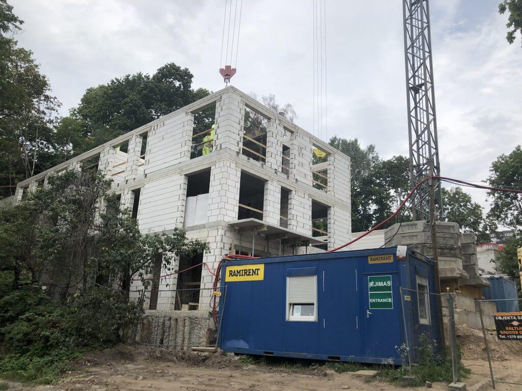 Kanso (Polocko g. 56) - Multi apartment - construction photos