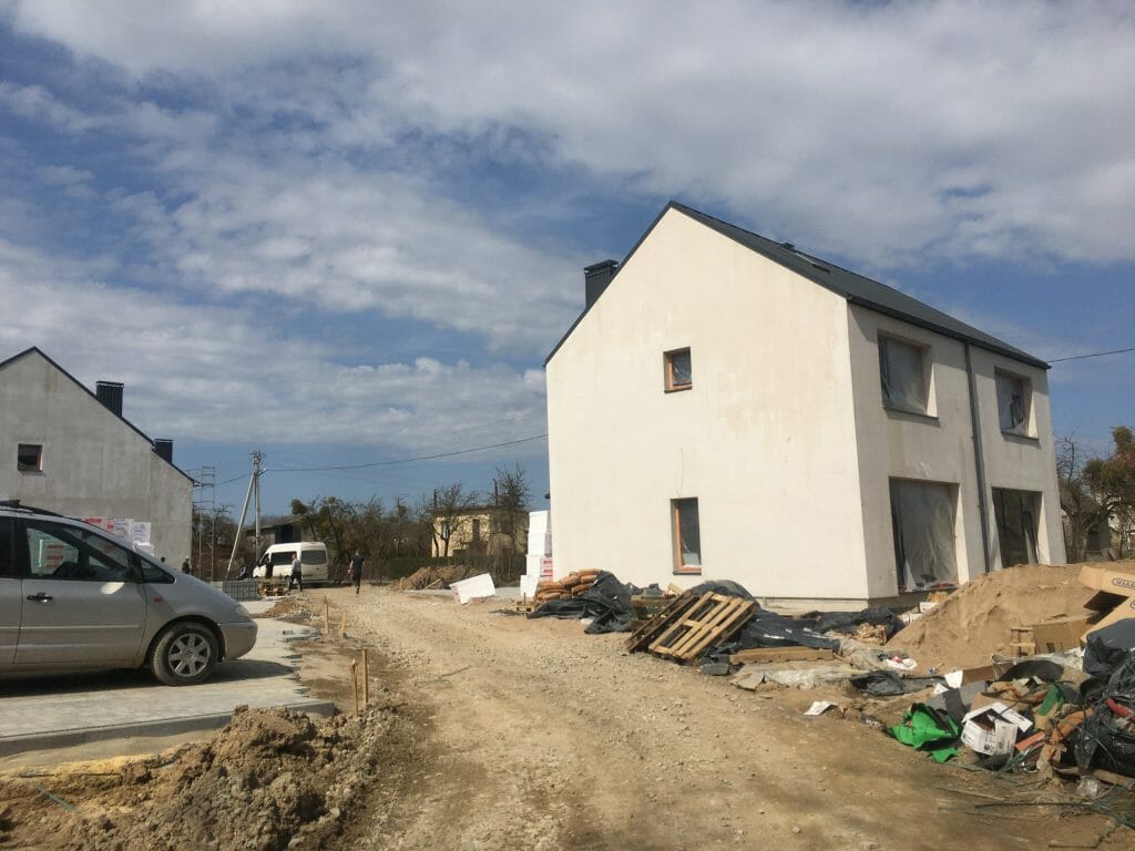 Stirnų namai (Stirnų g. 70) - Private house community - construction photos