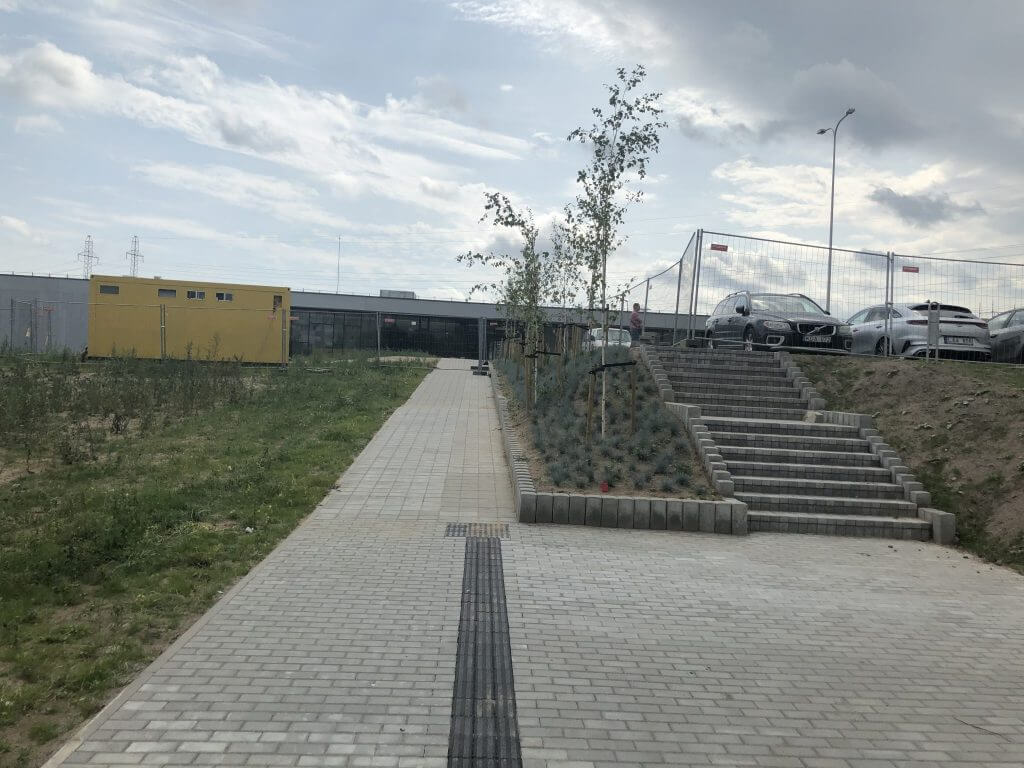 Katalikiškas darželis ir mokykla Pašilaičiuose (Medeinos g. 14) - Pamata vai vidējā izglītība - būvdarbu attēli