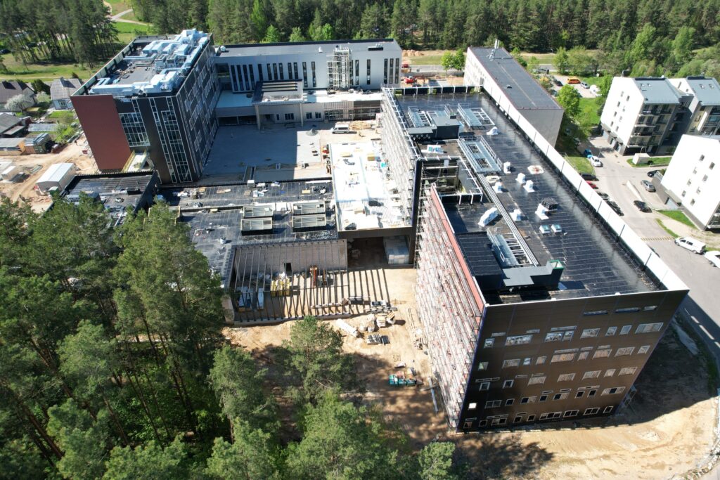 VGTU Elektronikos, Mechanikos ir Transporto inžinerijos fakultetų mokomasis korpusas (Plytinės g. 25-2) - Higher education - construction photos