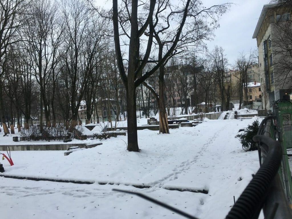 Reformatų parkas (Pylimo g.) - Parkas - statybų nuotraukos