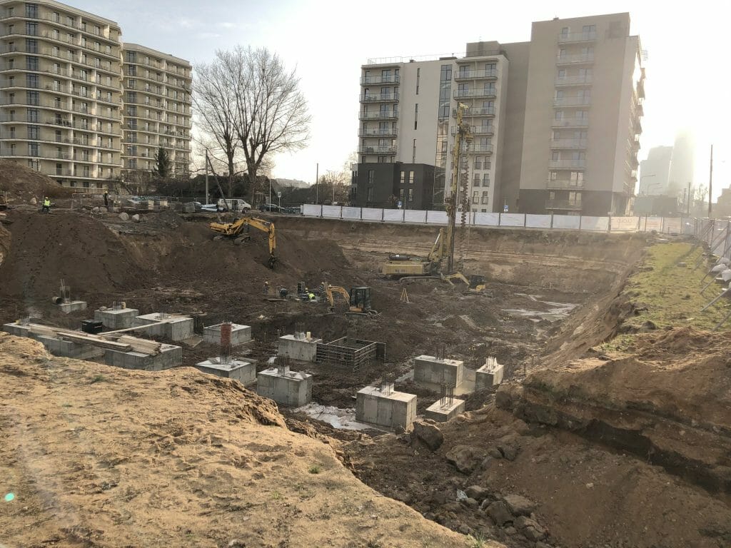 Cloud namai (Kalvarijų g. 84) - Korterelamu, Büroohoone - ehituse fotod