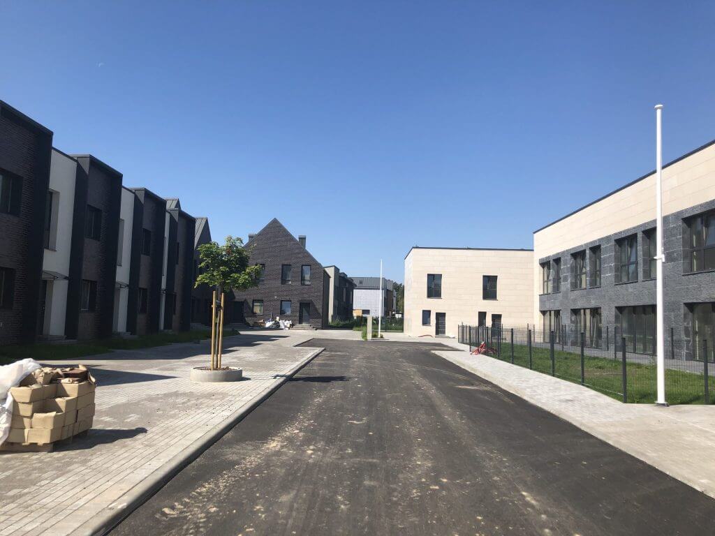 Kalnėnų panorama (Kašubų g.) - Row housing - construction photos