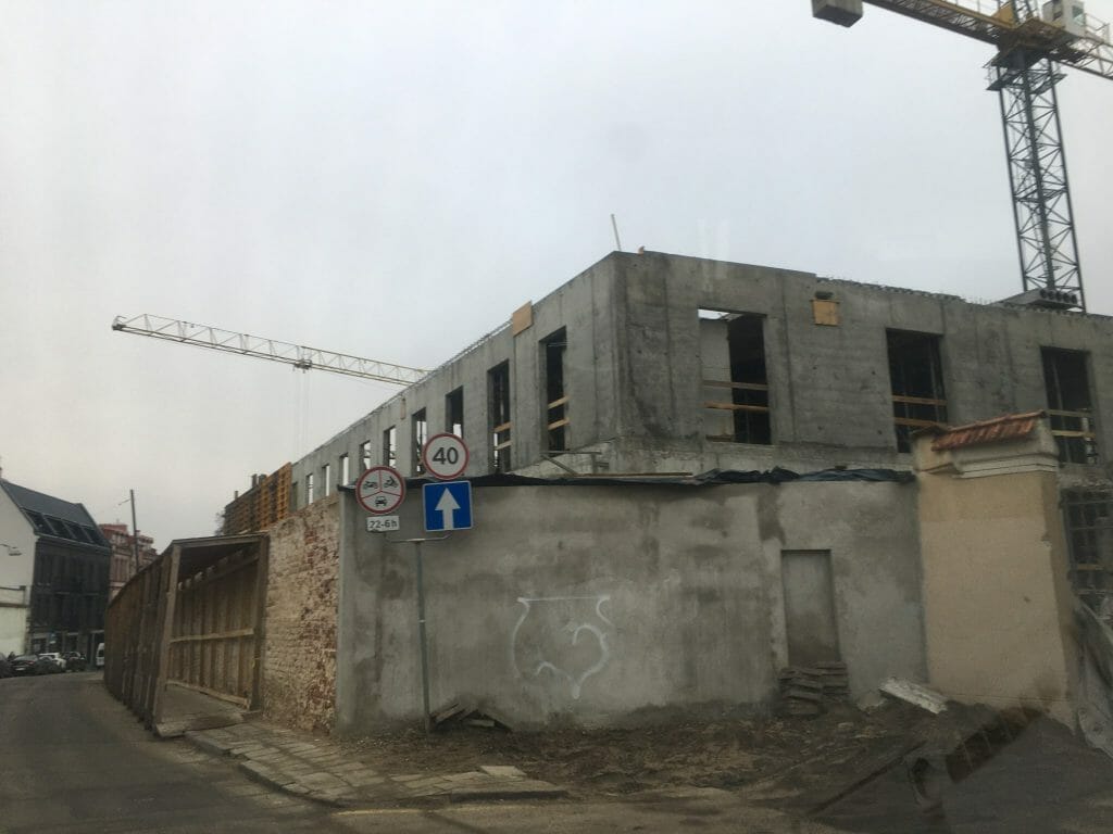 Misionierių sodai (Subačiaus g. 20) - Multi apartment - construction photos