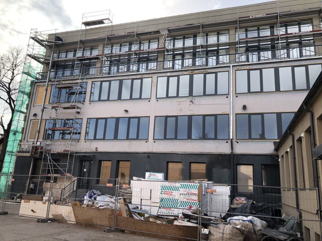 Laisvės al. 51A (Laisvės al. 51A) - Hotel - construction photos