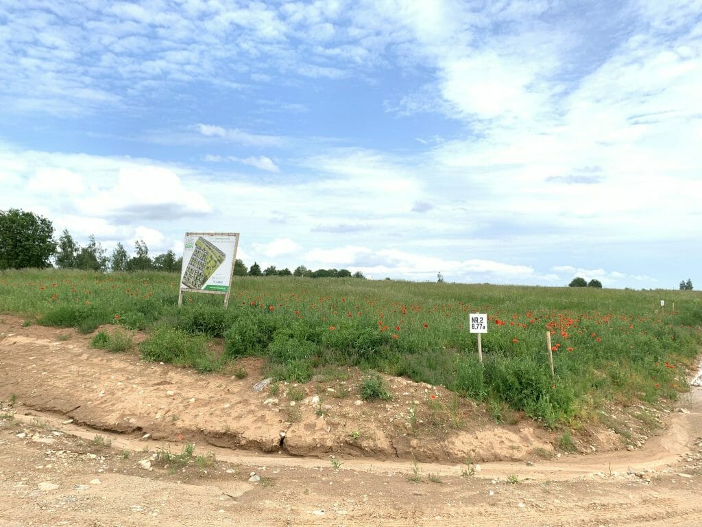 Kalvų terasos (Ismonių g. 15) - Land plots - construction photos