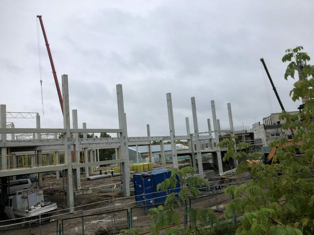 Kauno baldų gamykla 1 etapas (Drobės g. 68) - Light manufacturing - construction photos