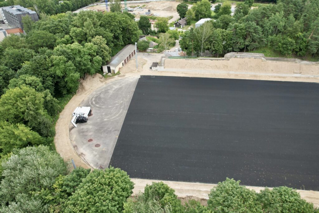 Kalnų parko stadionas (T. Kosciuškos g. 7) - Sports field or court - construction photos