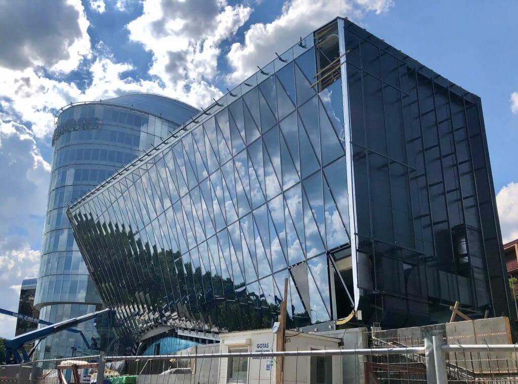 Green Hall 3 (Upės g. 9) - Office center - construction photos