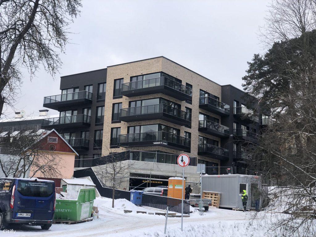 Žvėryno parkas (Latvių g. 55A) - Multi apartment - construction photos