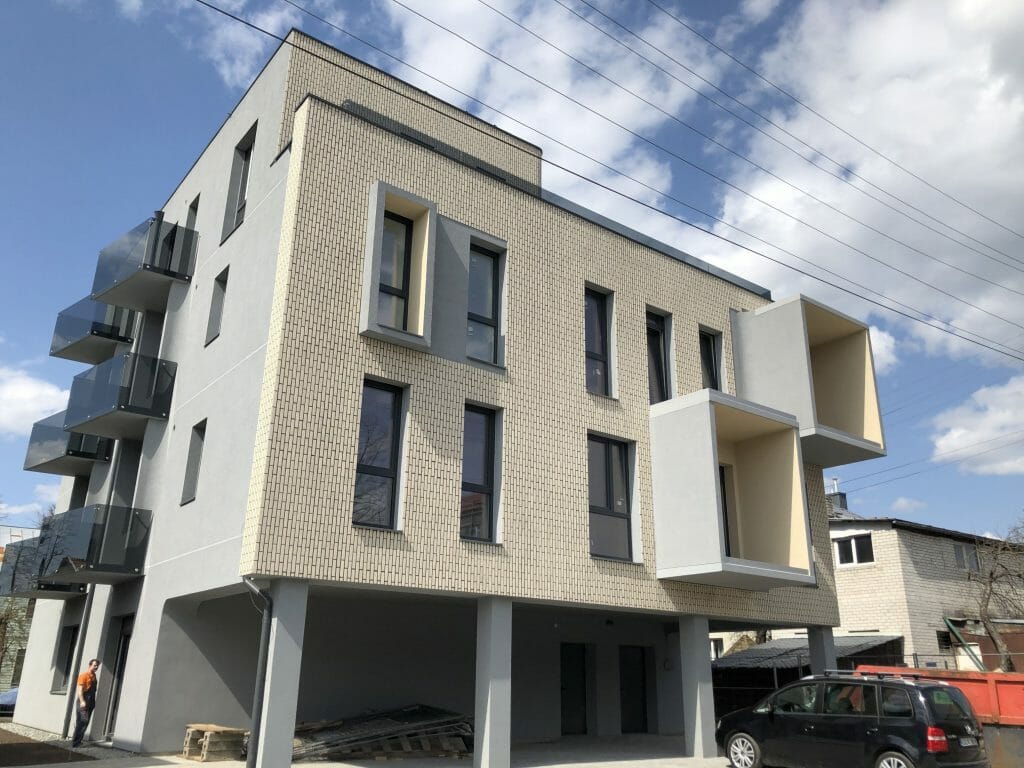 Tvirtovės 72 (Tvirtovės al. 72) - Multi apartment - construction photos
