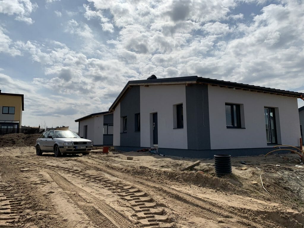 Giraitės terasos (Gervuogių g. 1, 2, 3, 5, 6, 7, 8, 9, 12 - 52 , Mėlynių g. 1, 1A, 2, 2A, 3, 3A, 4, 4A, 5, 5A - 26, 26A) - Private house community - construction photos