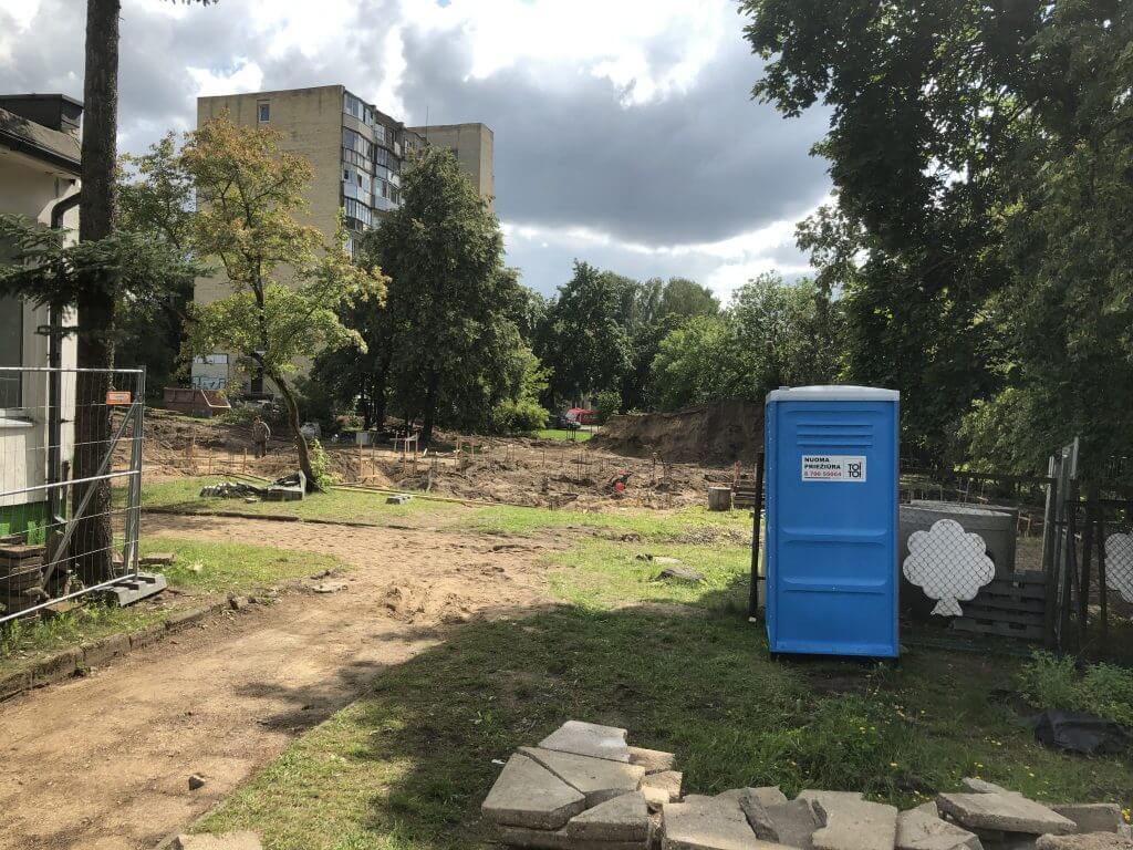 Modulinis darželis "Atžalėlės" (Antakalnio g. 74) - Primary and secondary education - construction photos