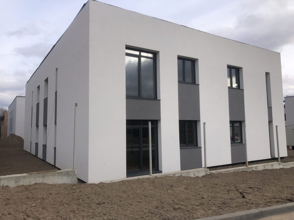 Naujasis Antakalnis Taurijos g. 45, 47, 49, 51, 53, 55 (Taurijos g. 45, 47, 49, 51, 53, 55) - Row housing - construction photos