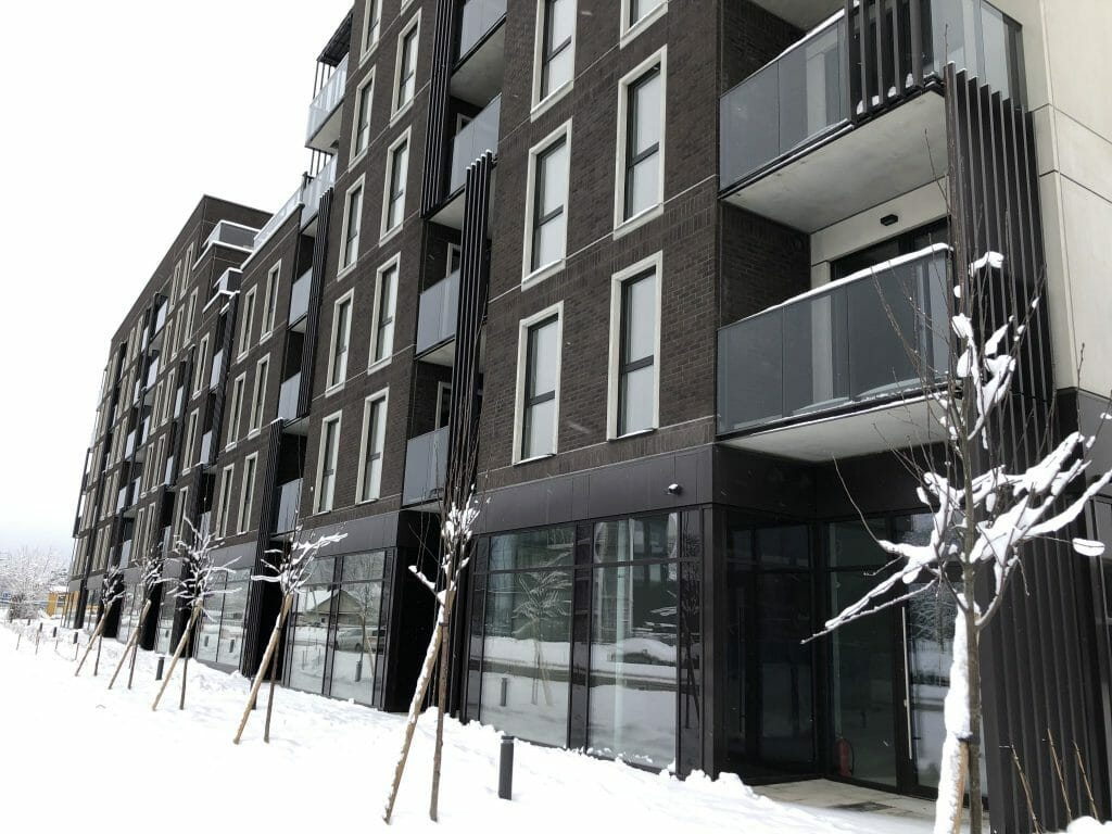 Naujasis Skansenas 1 etapas (Linkmenų g. 15) - Multi apartment - construction photos