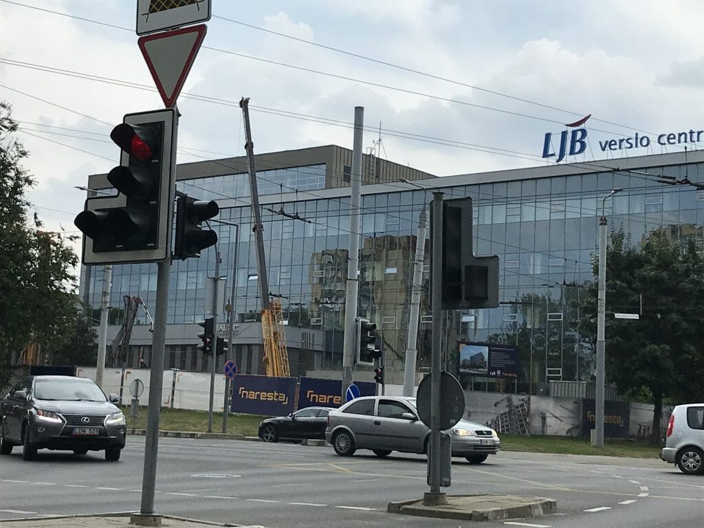 S28 (Savanorių pr. 28) - Office center - construction photos
