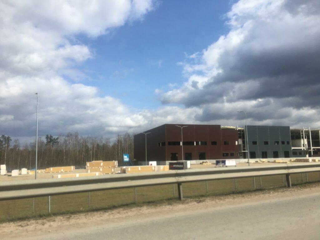 Kauno logistikos centras (Martinavos g. 8) - Warehouse / Distribution center - construction photos