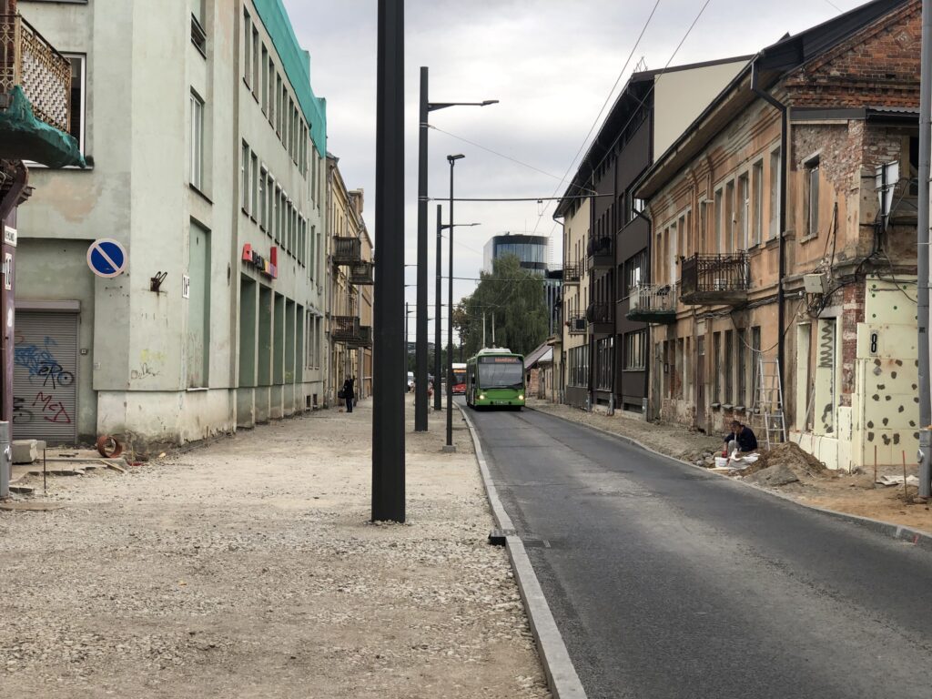 Nemuno gatvė (Nemuno g.) - Street - construction photos