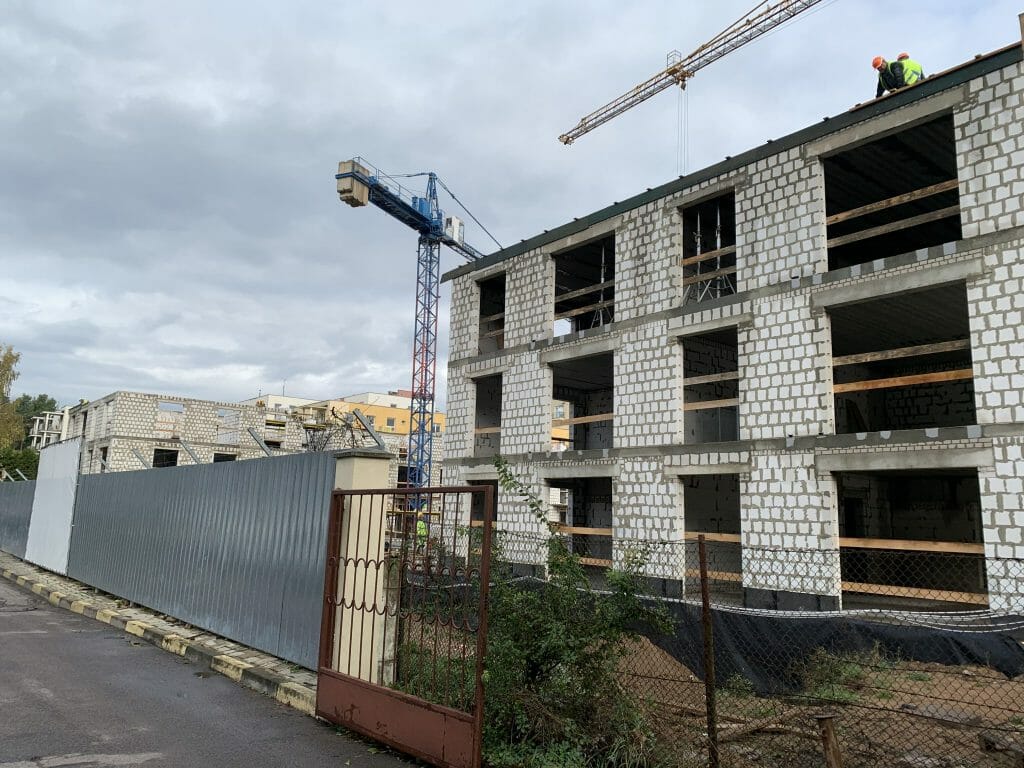 Būk čia (Bukčių g. 6) - Multi apartment - construction photos