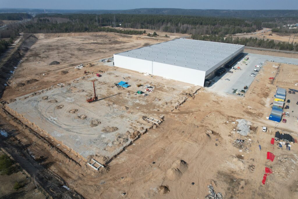 J55 logistikos centras 2 etapas (Jočionių g. 55) - Warehouse / Distribution center - construction photos