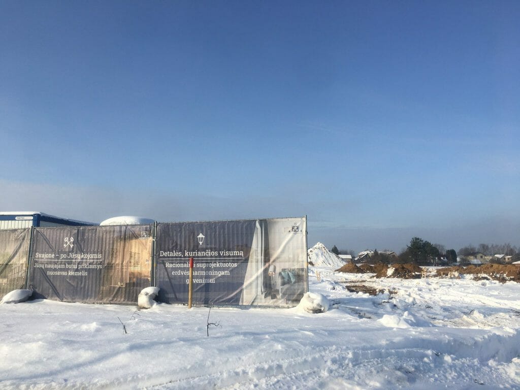 Naujoji Anglija 2.0 (Juodasis kel. 79N) - Row housing - construction photos