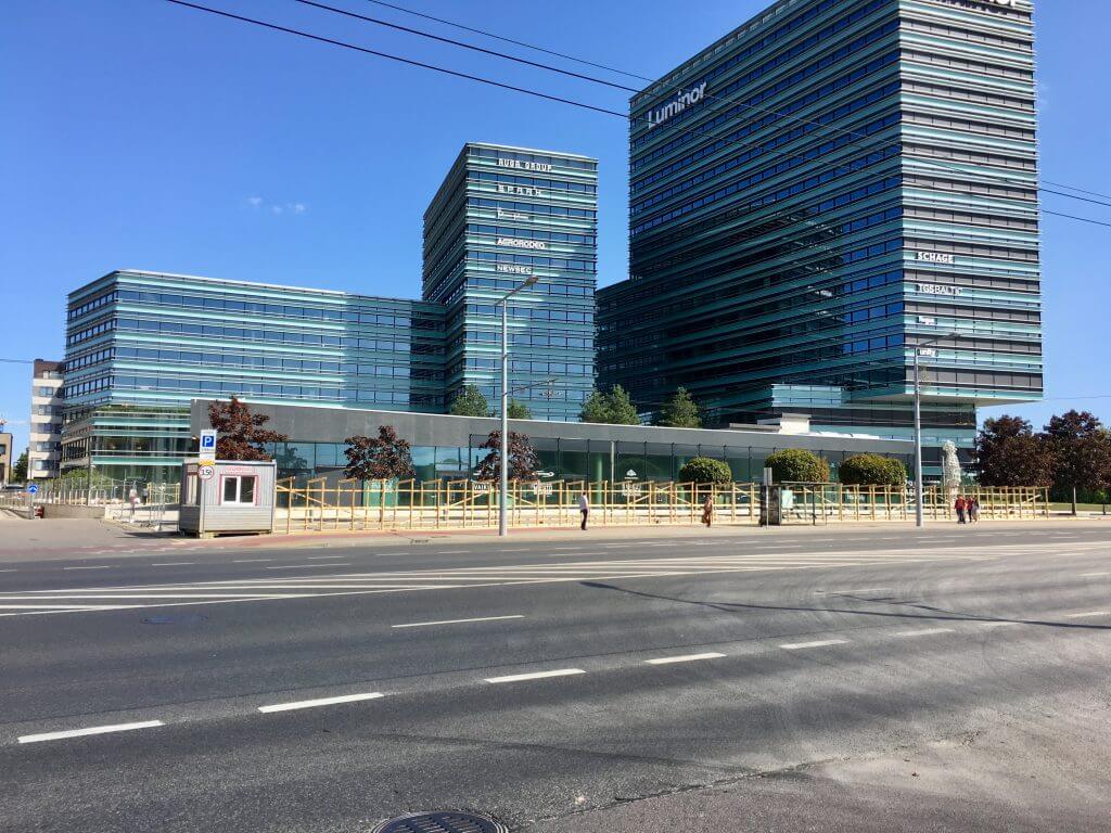 Quadrum (Konstitucijos pr. 21) - Office center - construction photos