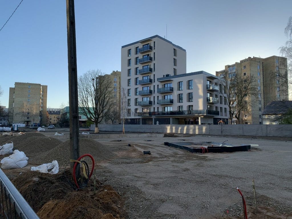 Amatų skveras (Amatų g.) - Väljak - ehituse fotod