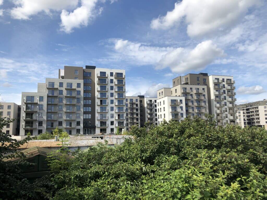 Linkmenų ežerai 3 etapas (Linkmenų g. 58) - Multi apartment - construction photos