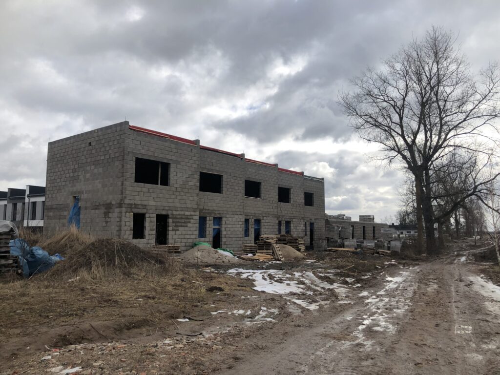 Dituvos kvartalas 5 etapas (Vorupės g. 37, 39) - Row housing - construction photos