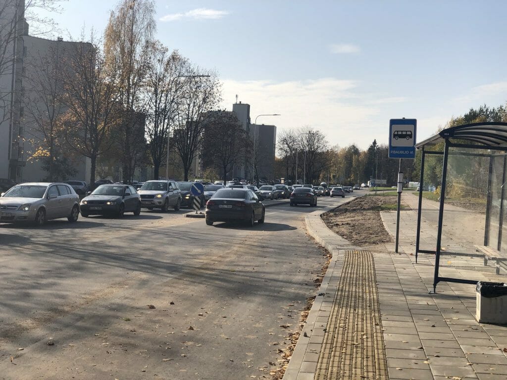 Žaliųjų ežerų g. tarp žiedo ir P. Baublio g. (Žaliųjų ežerų g.) - Iela - būvdarbu attēli