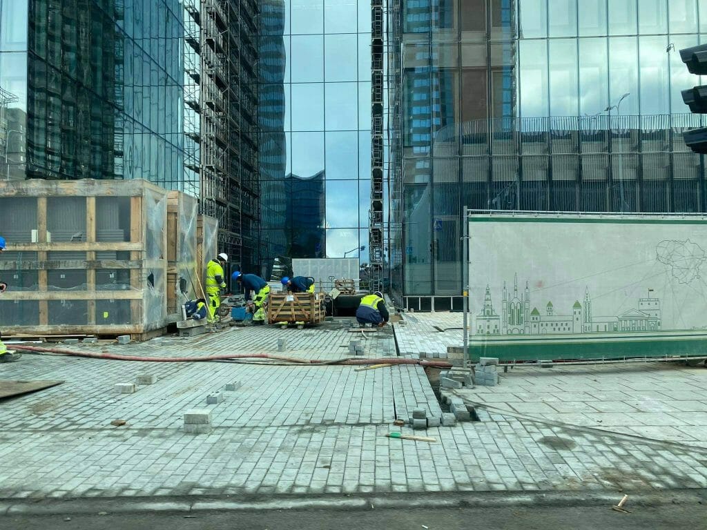 Lvivo (Lvivo g. 37) - Office center - construction photos