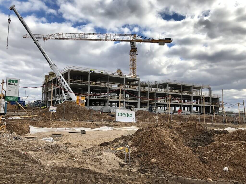 Karalienės Mortos mokykla ir darželis "Vaikystės sodas" (Lukšinės g. 29) - Primary and secondary education - construction photos