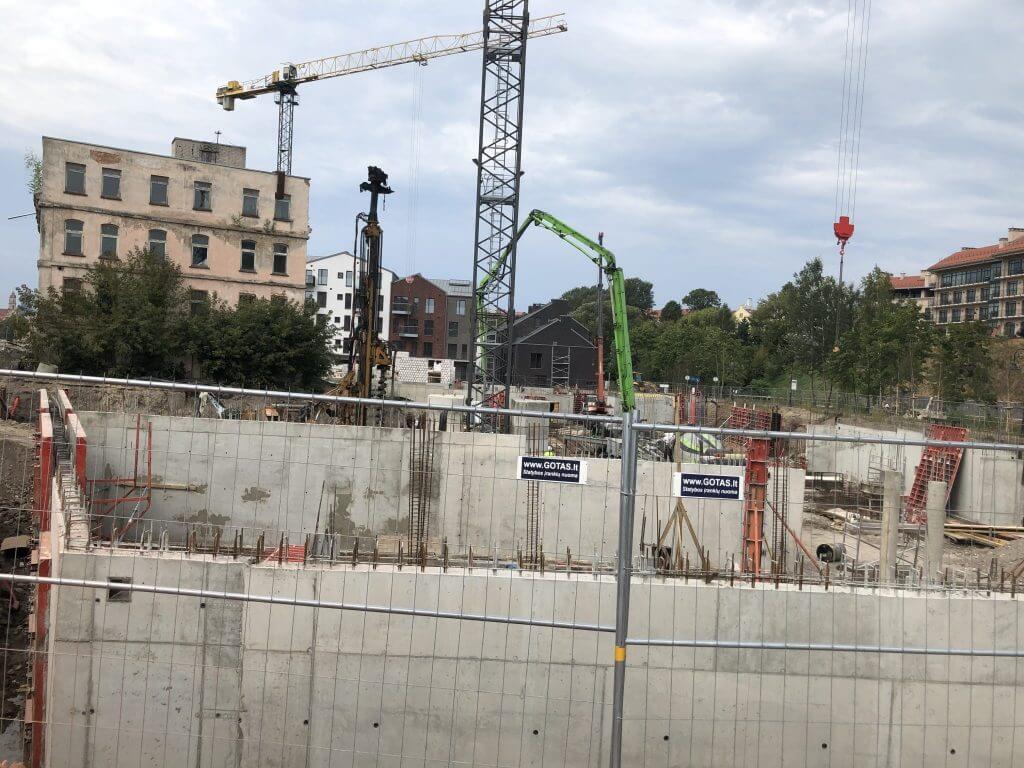 PAUPYS 4 etapas (Aukštaičių g. 16) - Multi apartment - construction photos