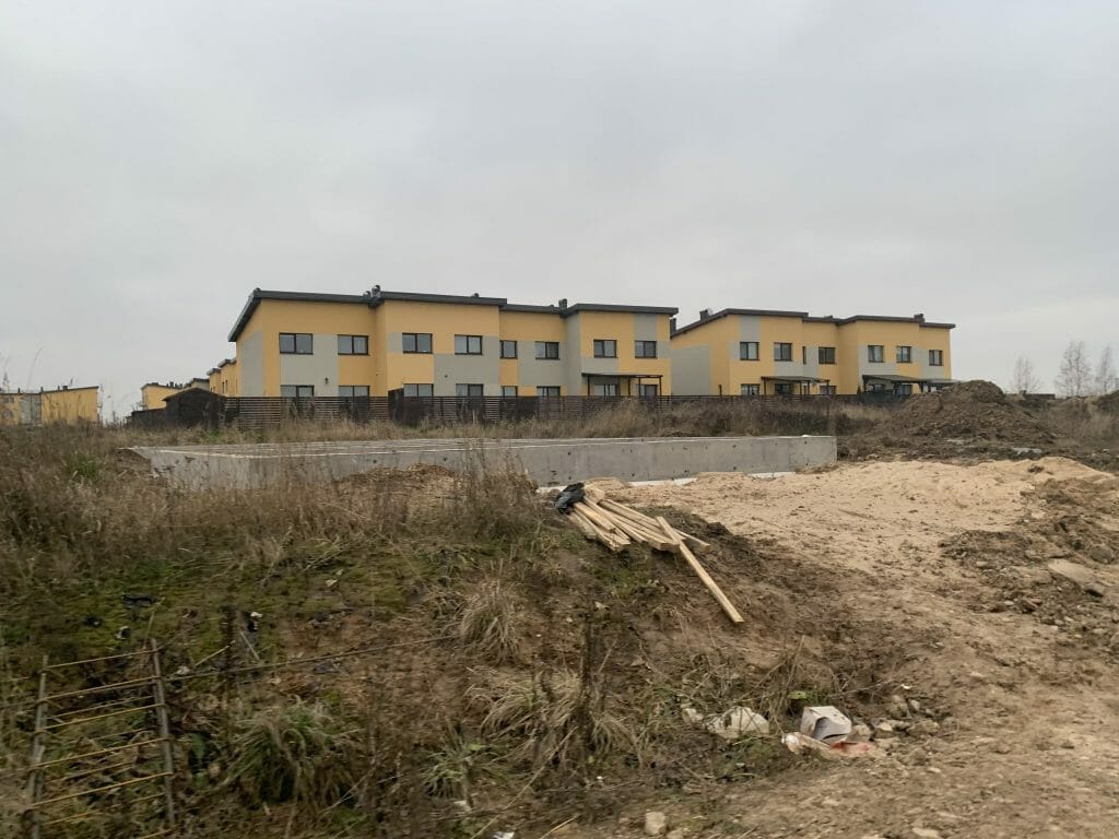 Giraitės terasos (Gervuogių g. 1, 2, 3, 5, 6, 7, 8, 9, 12 - 52 , Mėlynių g. 1, 1A, 2, 2A, 3, 3A, 4, 4A, 5, 5A - 26, 26A) - Private house community - construction photos