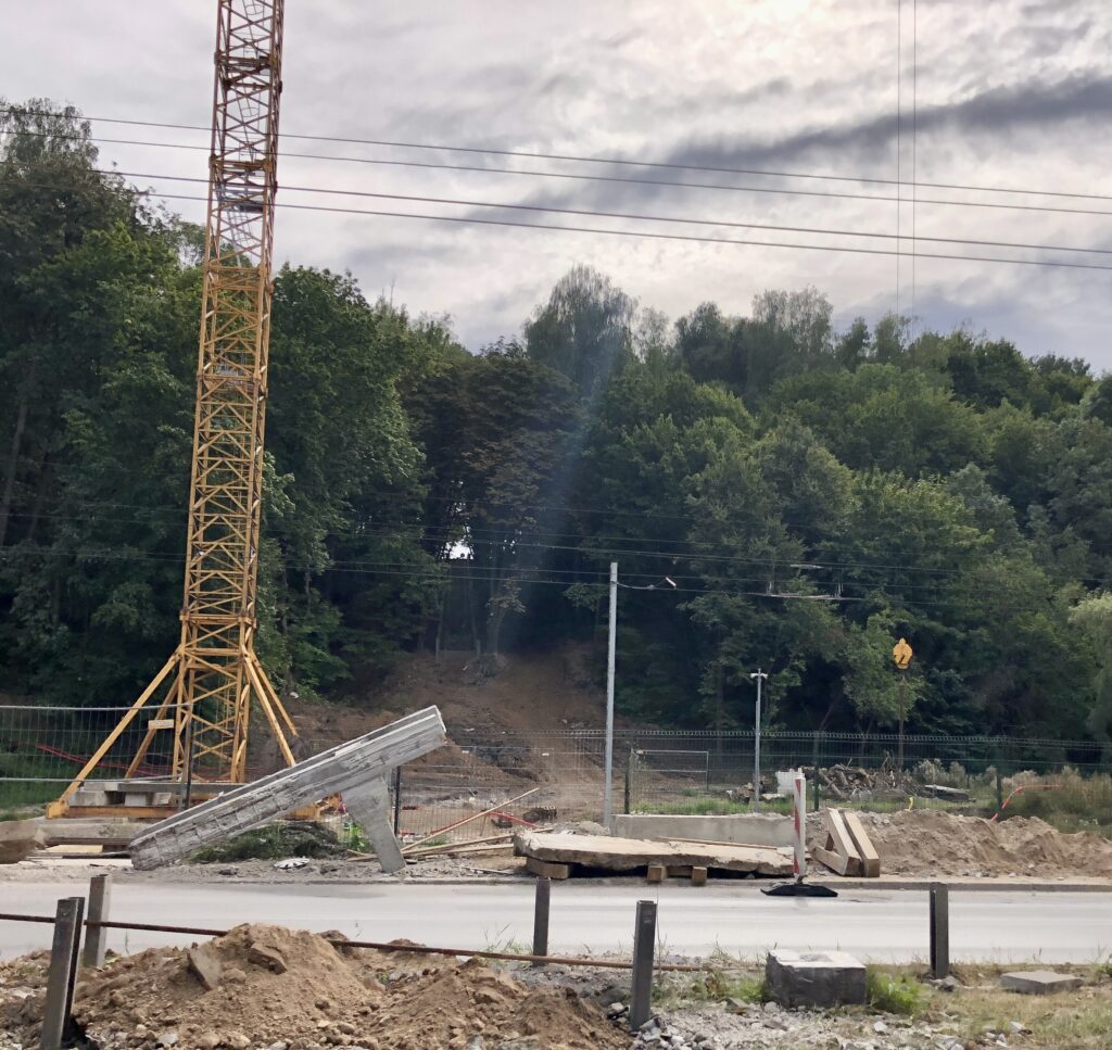 Viaduko per geležinkelį Tunelio g. remontas (Tunelio g.) - Bridge - construction photos
