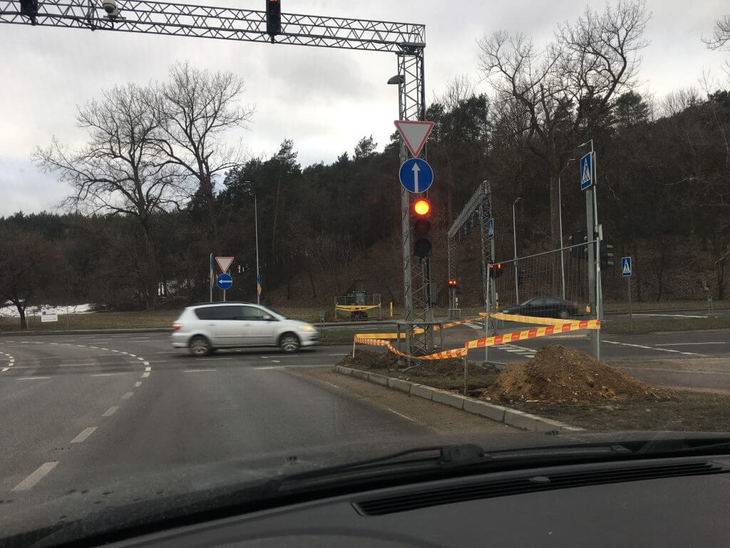 Geležinio vilko ir Žalgirio g. sankryžos rekonstrukcija (šiaurinė dalis) (Geležinio vilko g.) - Road - construction photos
