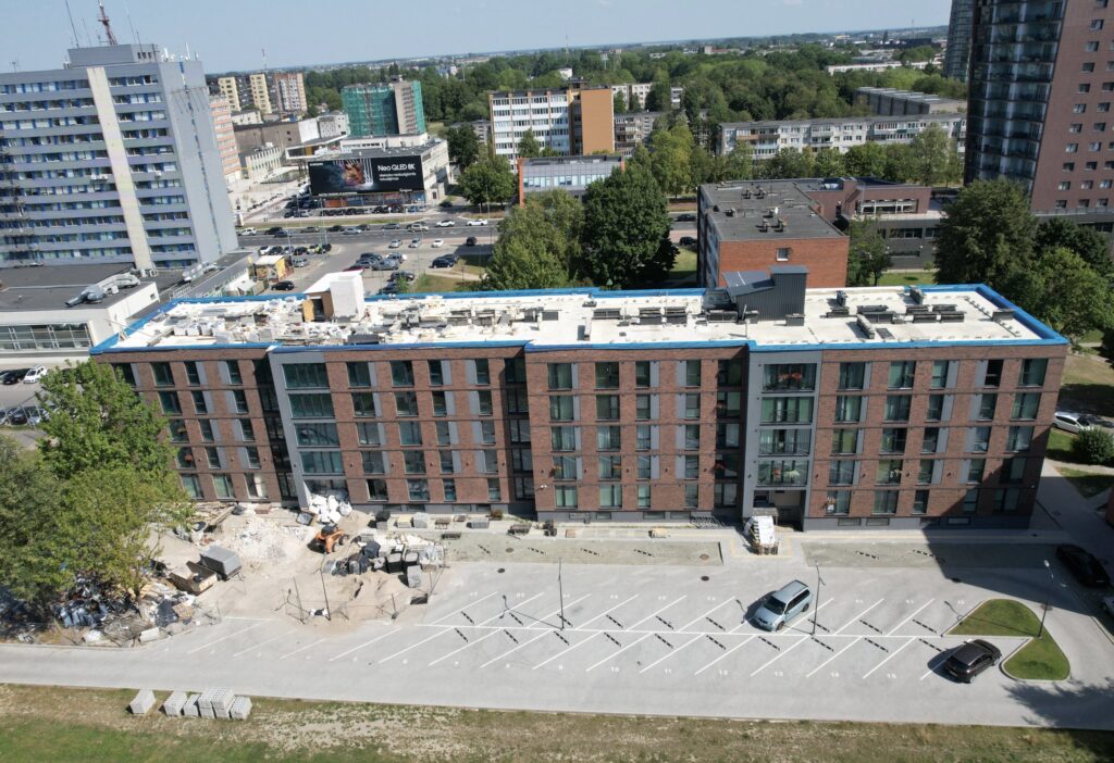 Taikos pr. 30 (Taikos pr. 30) - Daugiabutis - statybų nuotraukos