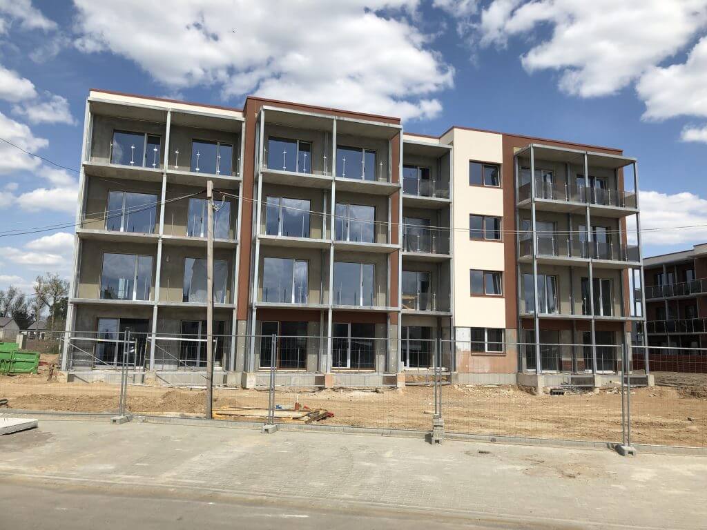 Pilaitės terasos 1 etapas (daugiabučiai) (Simono Grunau g. 44, 46) - Multi apartment - construction photos