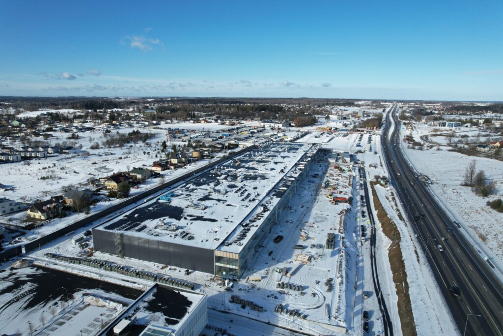 Vilniaus verslo parkas (Ukmergės g. 364) - Stock office / Flex space - construction photos