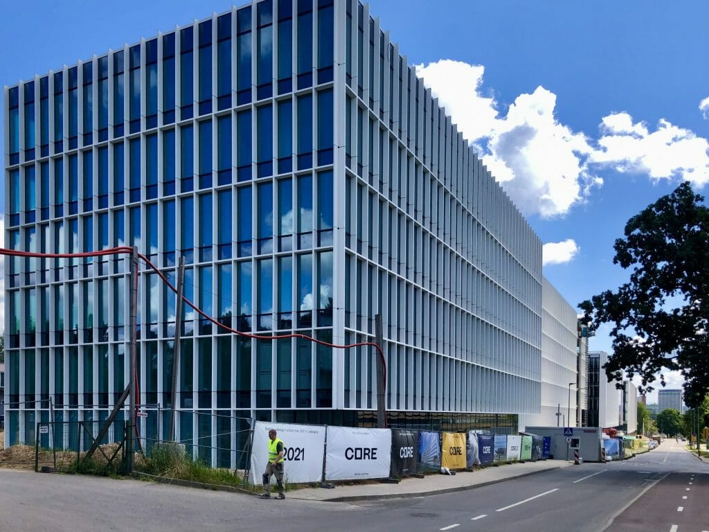 CORE (Ukmergės g. 126) - Office center - construction photos