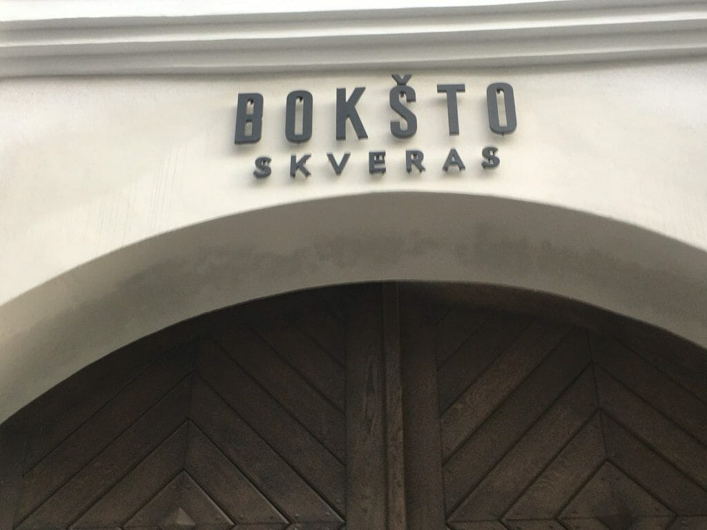 Bokšto skveras (Bokšto g. 6) - Food services, Resort - construction photos